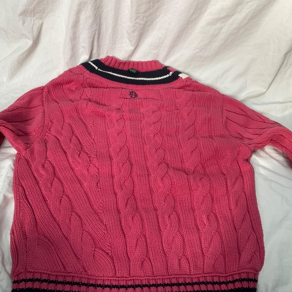 Banana Republic Over-sized Heavy Cotton Athletic Sweater (xs) - Picture 2 of 8